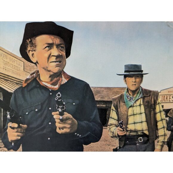 1965 Carry on Cowboy Lobby card 11x14", original vintage small Comedy Western - Picture 5 of 9